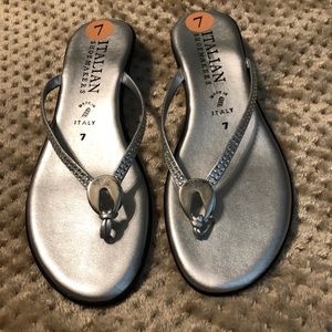 Pair of Silver Italian Shoemakers